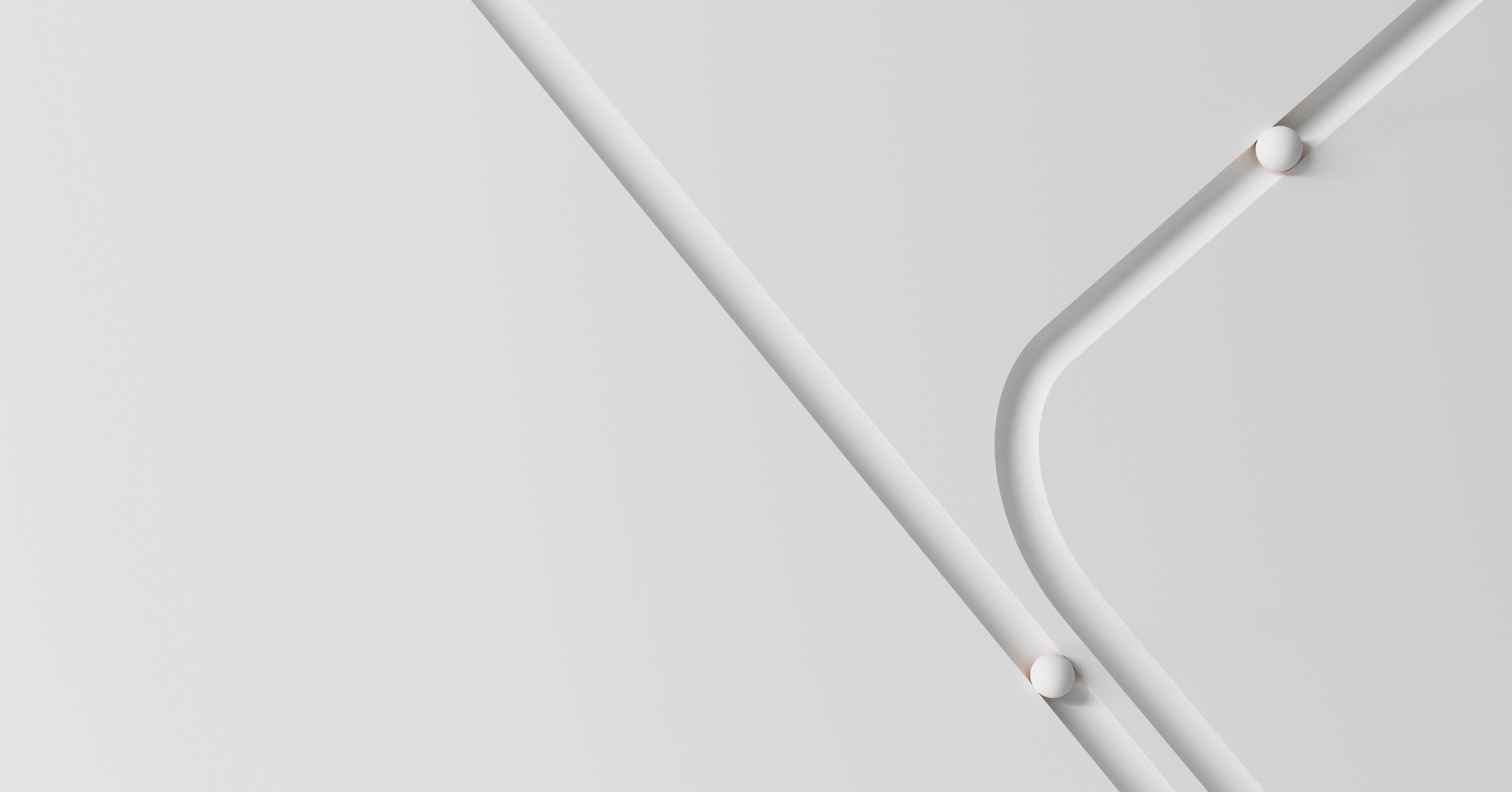 3d-rendering-abstract-white-background-with-curved-track